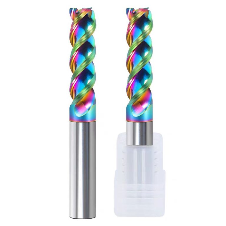 DLC-Coated High-Efficiency Aluminum End Mill – Precision CNC Cutting Tools by GCT