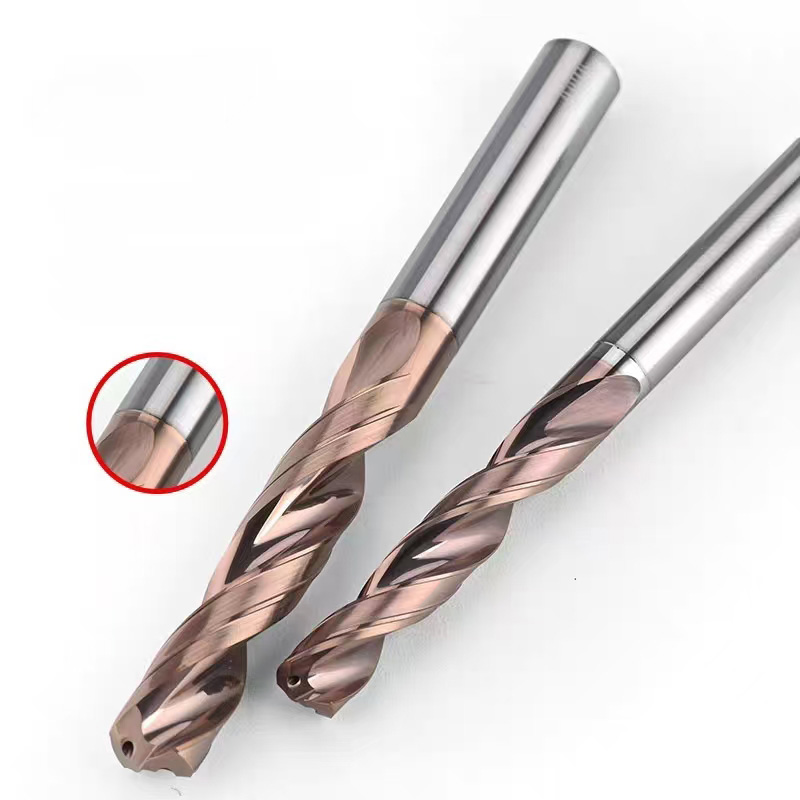 Durable Internal Coolant Twist Drills with Multi-Flute Design – Ideal for Steel, Aluminum,