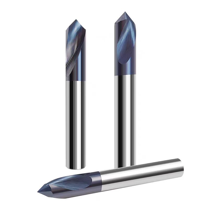 High-Accuracy-2F-Spotting-Drill-for-Metalworking-Industrial-Applications