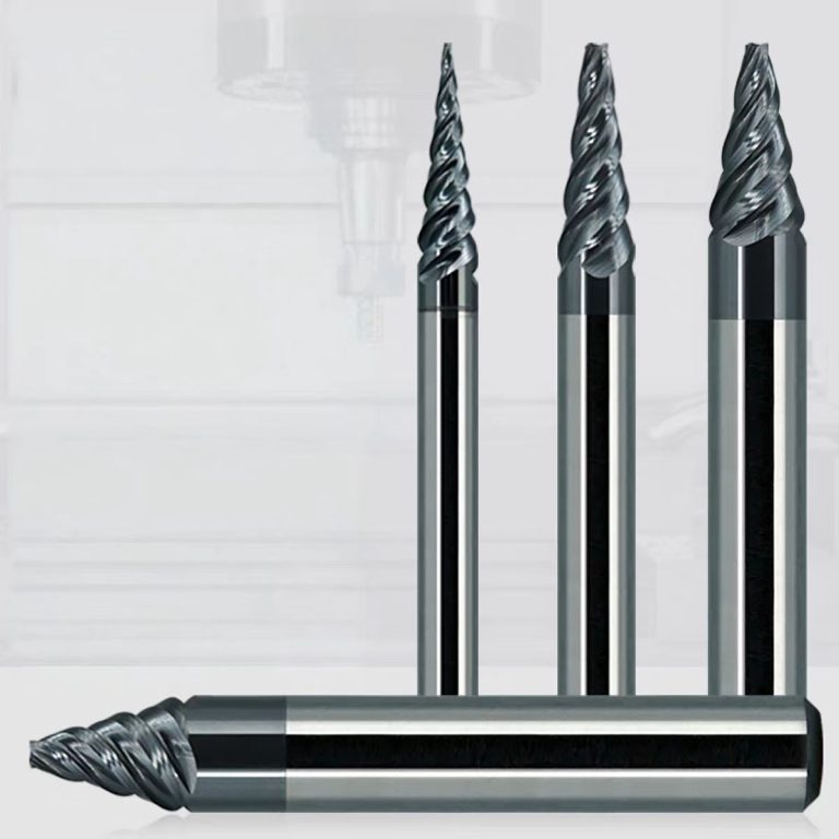 tapper-end mills-steel-stainless steel