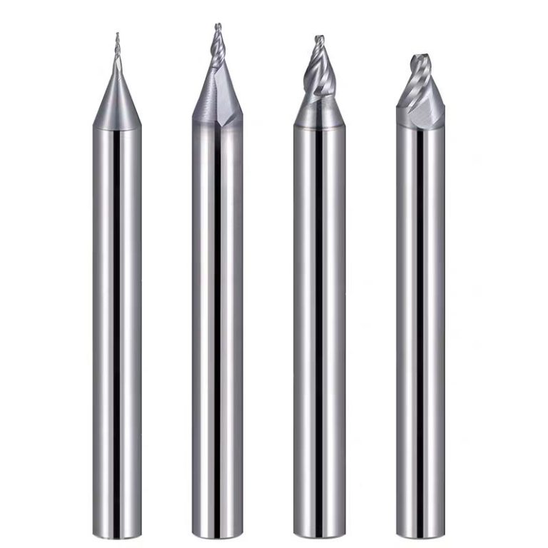 tapper-end mills-steel-stainless steel