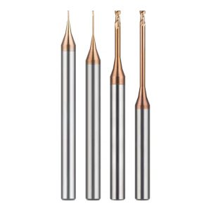 GCT Micro End Mills: Precision Solid Carbide End Mills for Steel, Stainless Steel, and Cast Iron Machining